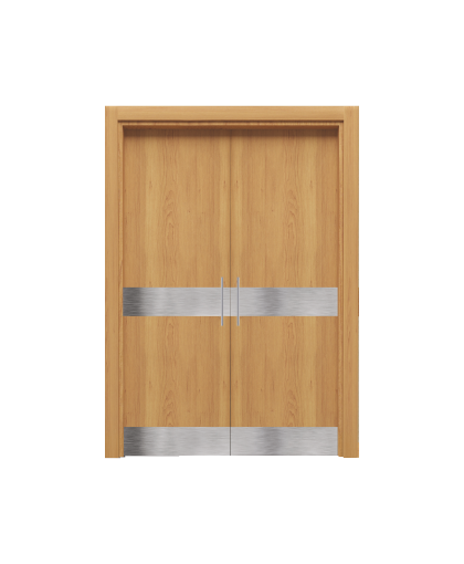BY-245 Porte intérieure Laqué ou Placage Pvc